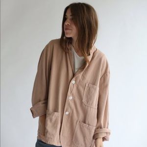 Oak + Fort Cotton Chore Utility Coat S